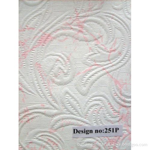 PVC Laminated Gypsum Ceiling Tiles